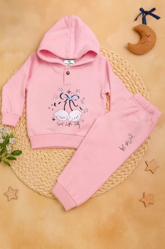 659 - Pink - infant cord set | 280 - 290 GSM Premium Cotton fleece