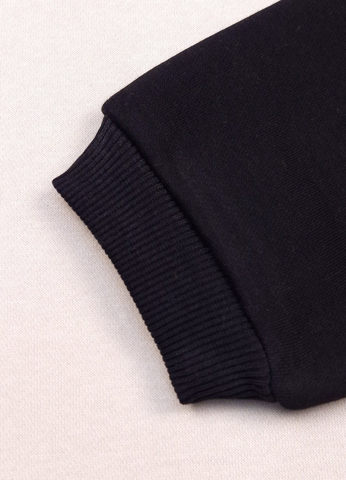 525- Black - | Infant cord set | 280-290 GSM Premium cotton Fleece