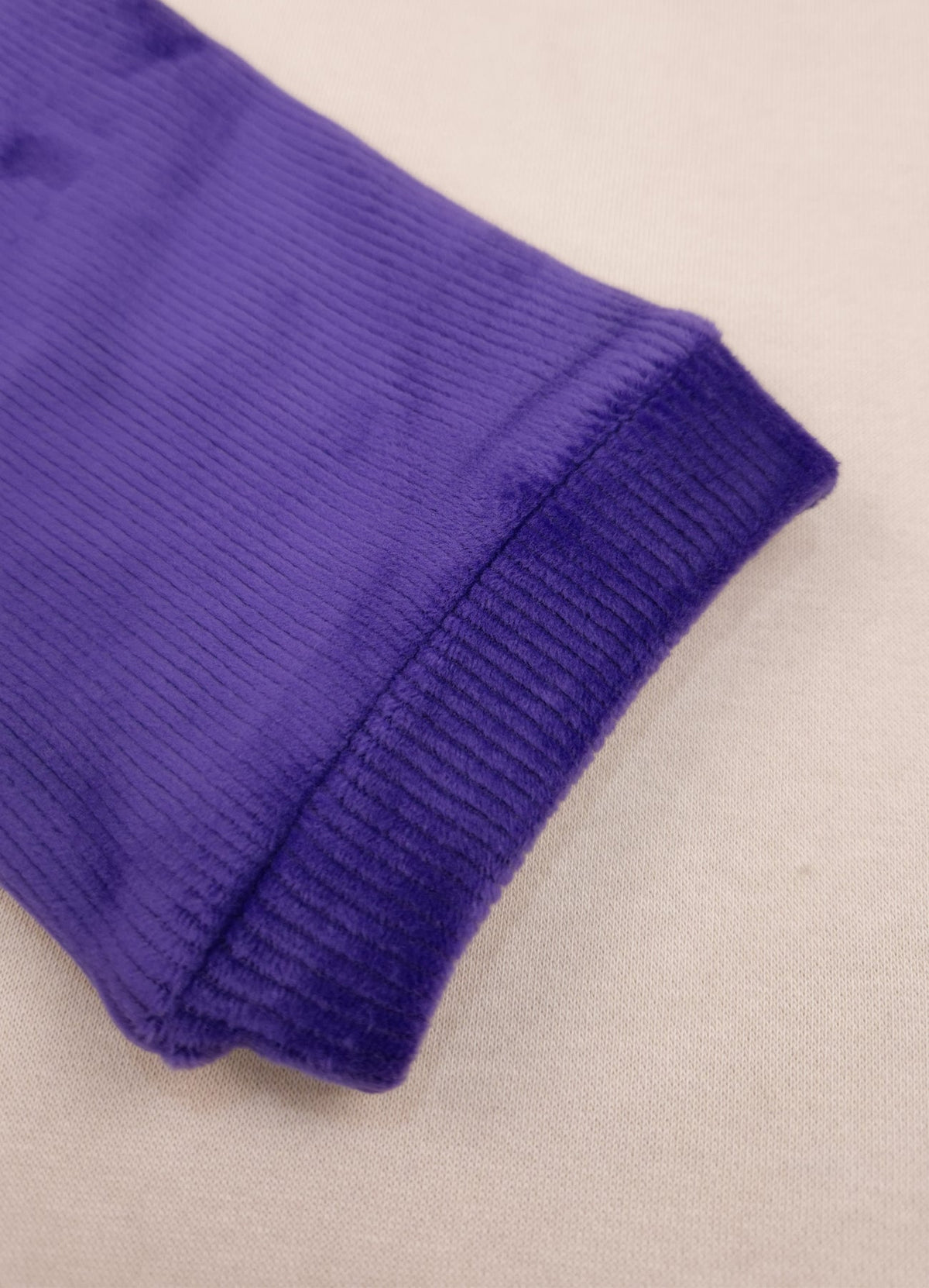 546 - Purple - Infant Kitty Embroidered Co-Ord Set| 320 - 340 GSM Imported Soft Fabric