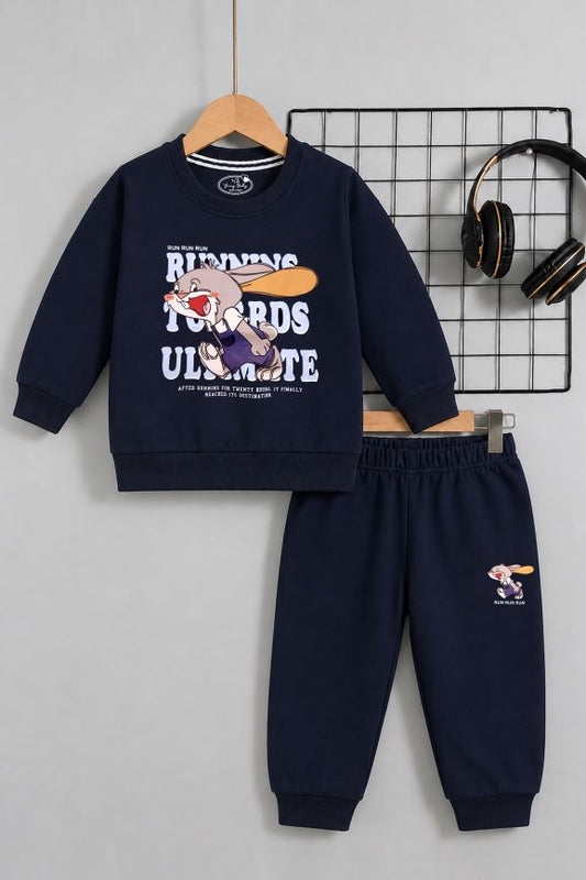 716 - Navy - infant cord set | 260 - 270 GSM Soft Spun Fleece