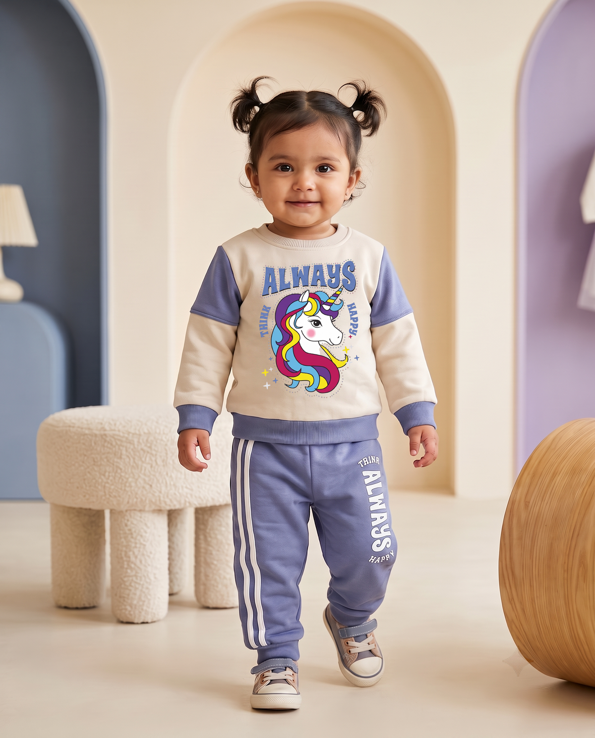 2528 - Denim - Infant Cord Set | 330 - 350 GSM Premium Cotton Fleece