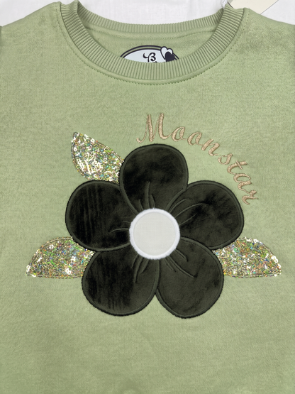 2523 - Green - Infant Cord Set | 330 - 350 GSM Premium Cotton Fleece