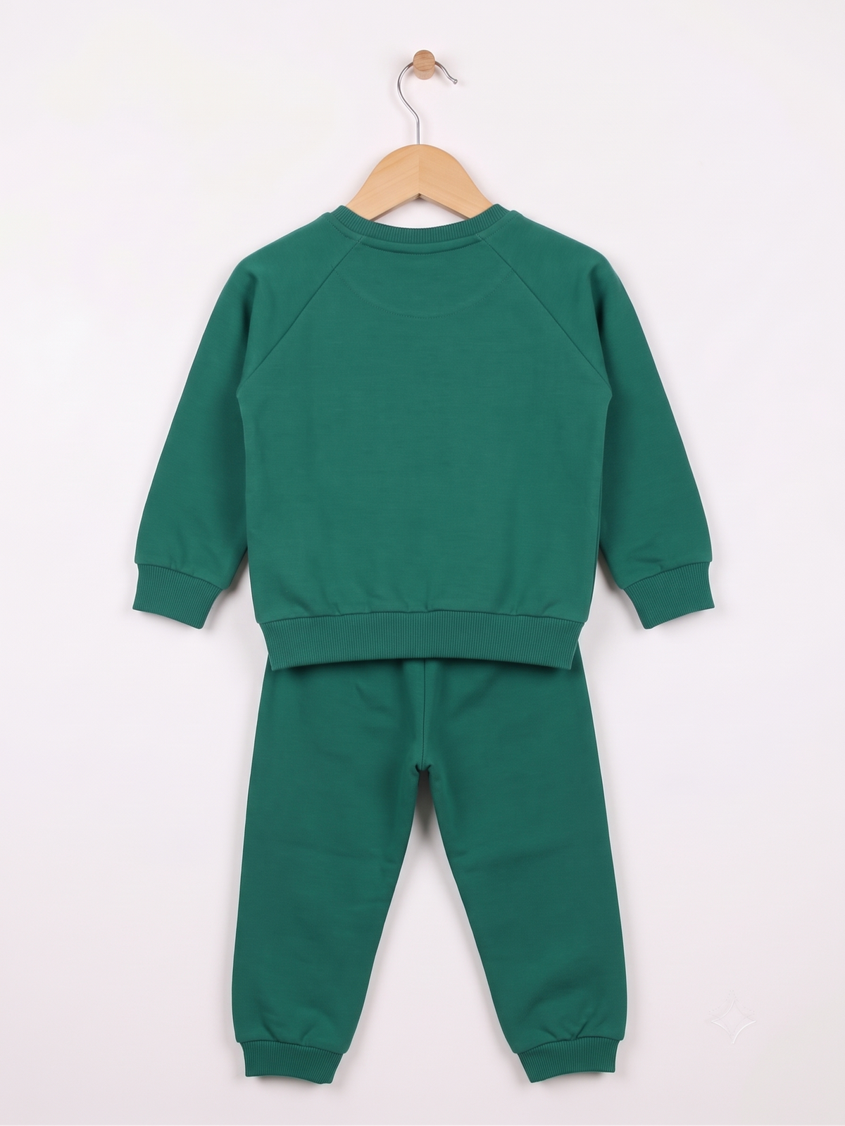 2525 - Green - Infant Cord Set | 330 - 350 GSM Premium Cotton Fleece