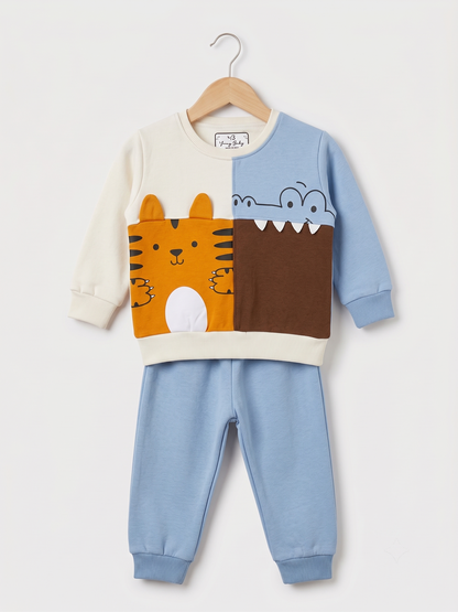 2516 - Lite Blue - Infant Cord Set | 330 - 350 GSM Premium Cotton Fleece