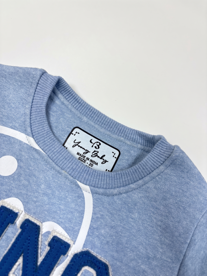 2526 - Sky - Infant Cord Set | 330 - 350 GSM Premium Cotton Fleece