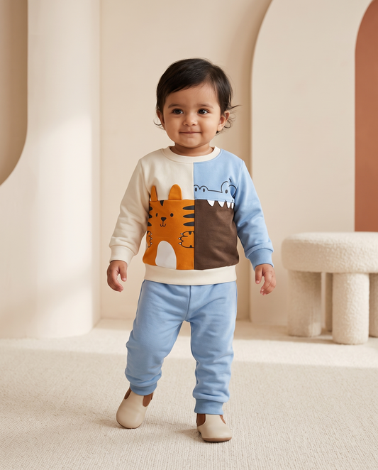 2516 - Lite Blue - Infant Cord Set | 330 - 350 GSM Premium Cotton Fleece