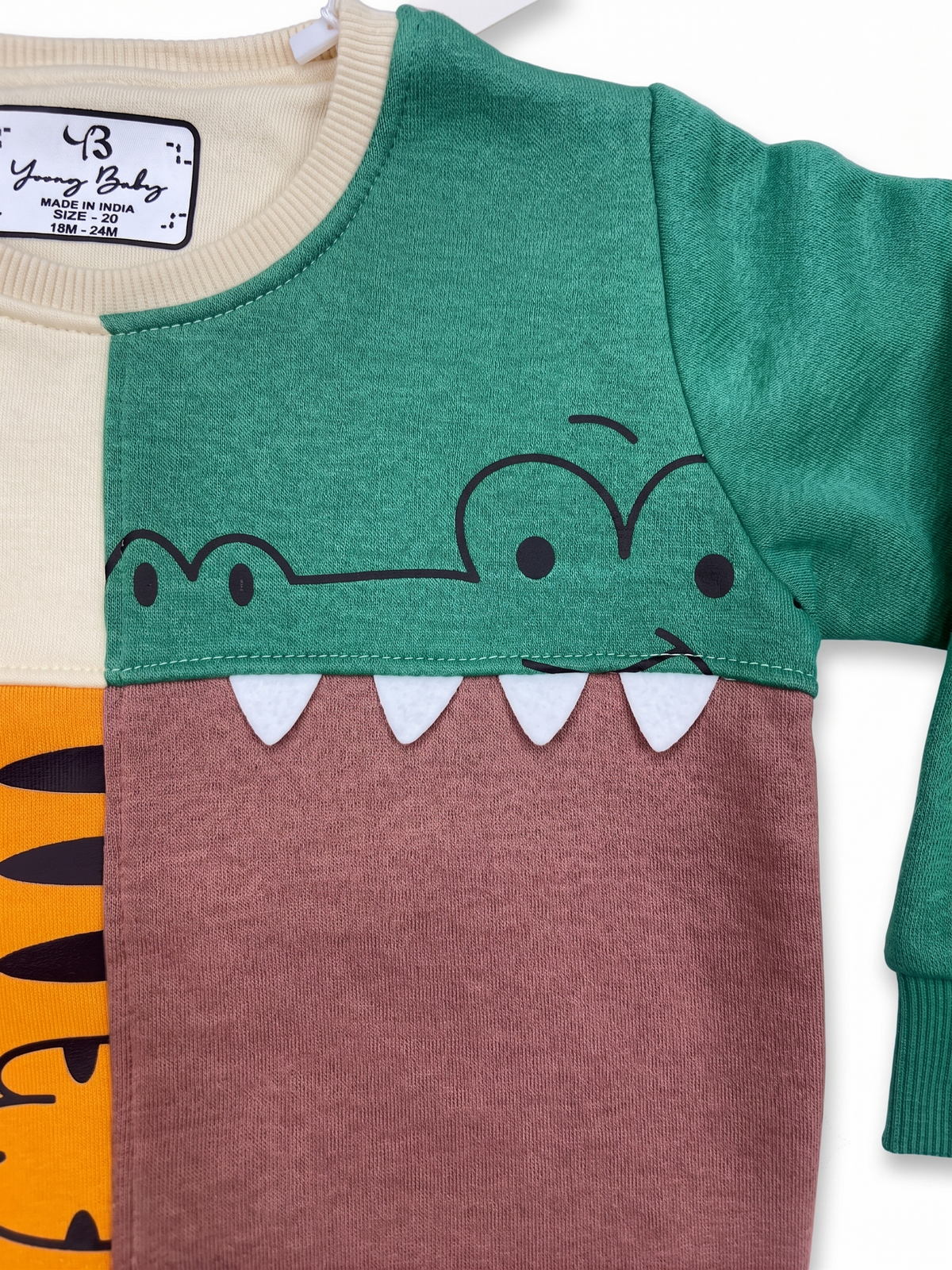 2516 - Green - Infant Cord Set | 330 - 350 GSM Premium Cotton Fleece