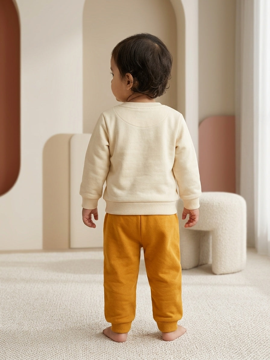 2531 - Yellow - Infant Cord Set | 330 - 350 GSM Premium Cotton Fleece