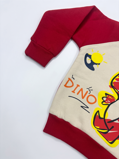 2525 - Red - Infant Cord Set | 330 - 350 GSM Premium Cotton Fleece