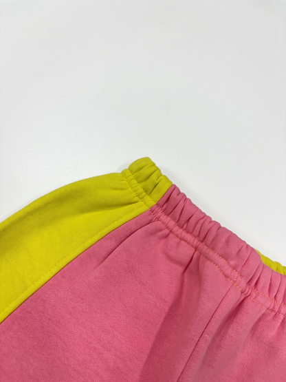 2519 - Yellow Kitty - Infant Cord Set | 330 - 350 GSM Premium Cotton Fleece