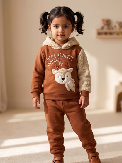 2543 - Coffee - Infant Cord Set | 330 - 350 GSM Premium Cotton Fleece