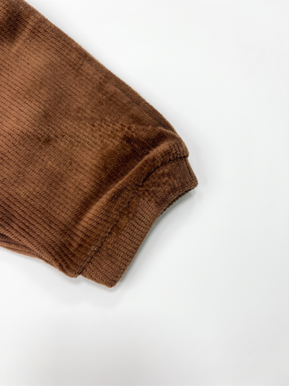 2527 - Brown - Infant Cord Set | 330 - 350 GSM Premium Cotton Fleece