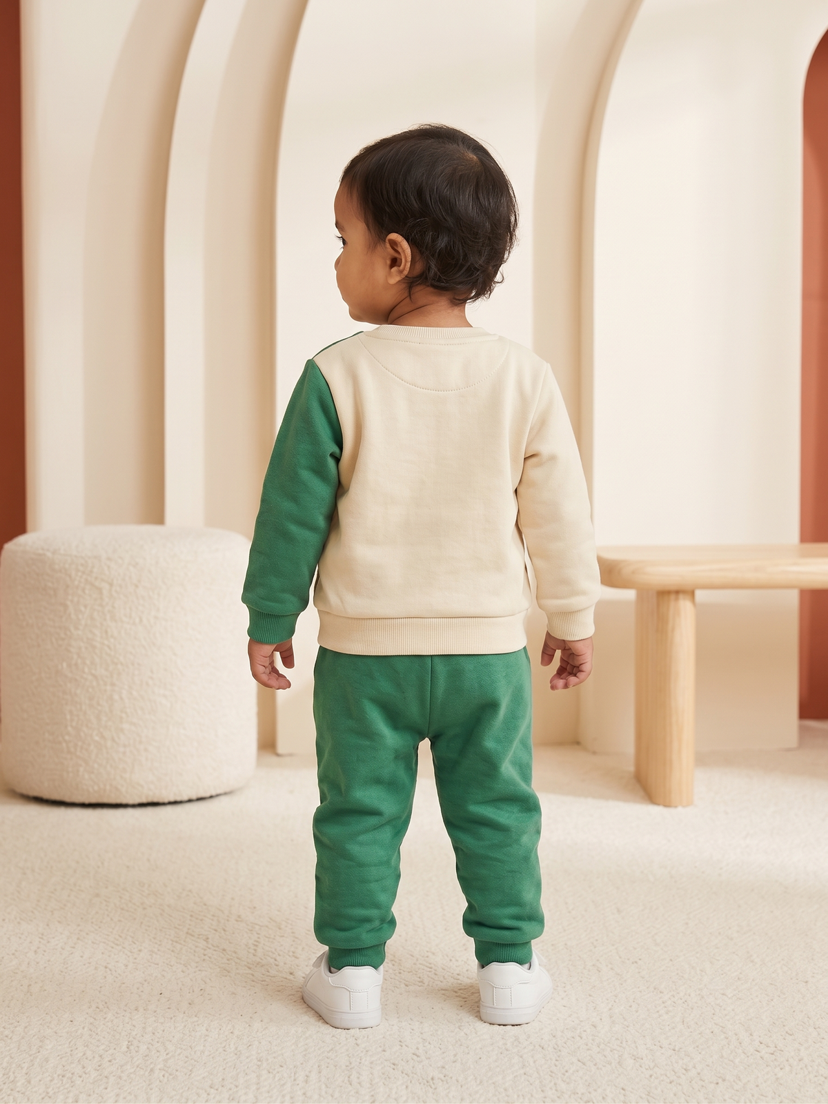 2516 - Green - Infant Cord Set | 330 - 350 GSM Premium Cotton Fleece