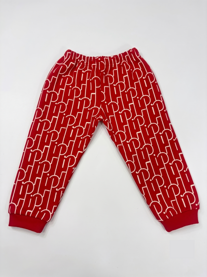 2530 - Red - Infant Cord Set | 330 - 350 GSM Premium Cotton Fleece