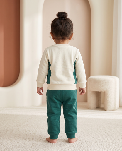 2531 - Green - Infant Cord Set | 330 - 350 GSM Premium Cotton Fleece