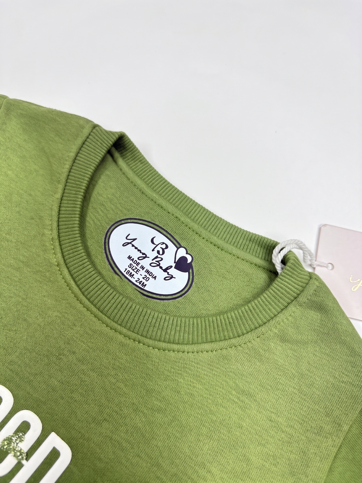 2513 - Green - Infant Cord Set | 330 - 350 GSM Premium Cotton Fleece