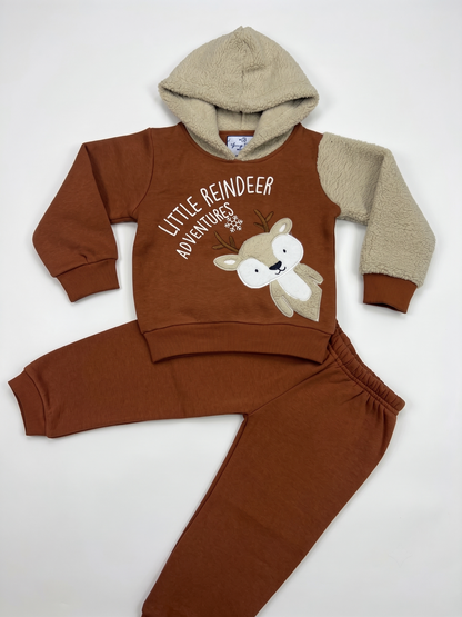 2543 - Coffee - Infant Cord Set | 330 - 350 GSM Premium Cotton Fleece