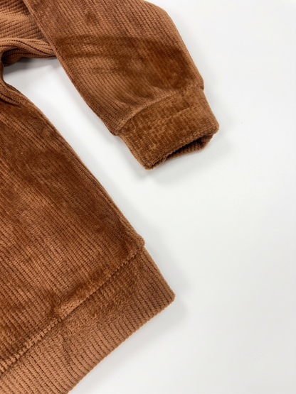 2527 - Brown - Infant Cord Set | 330 - 350 GSM Premium Cotton Fleece