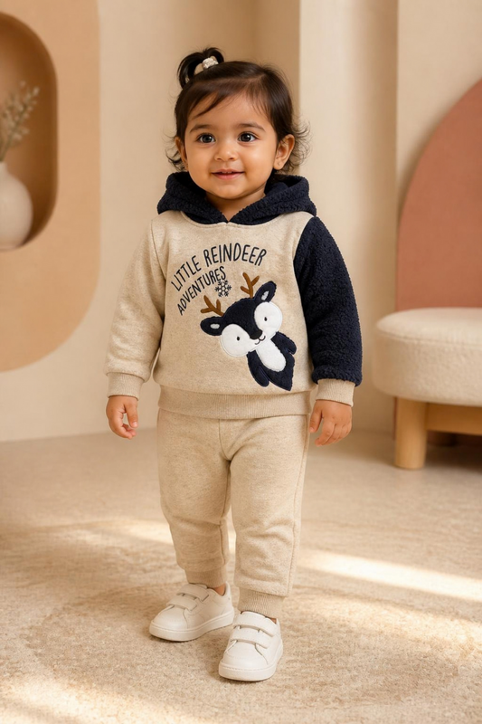2543 - Navy - Infant Cord Set | 330 - 350 GSM Premium Cotton Fleece
