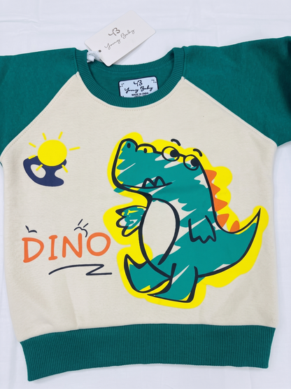 2525 - Green - Infant Cord Set | 330 - 350 GSM Premium Cotton Fleece