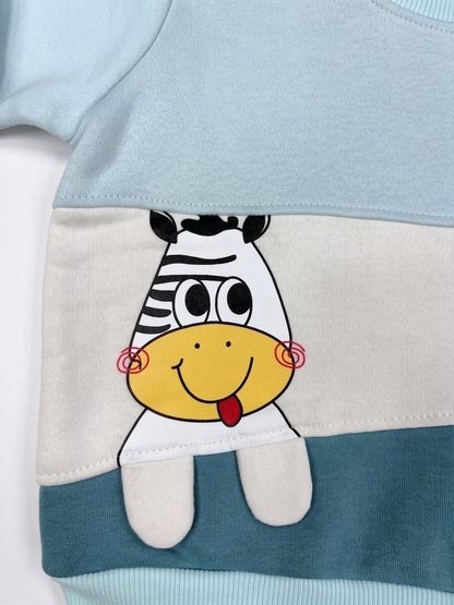 2518 - lite sky - Infant Cord Set | 330 - 350 GSM Premium Cotton Fleece