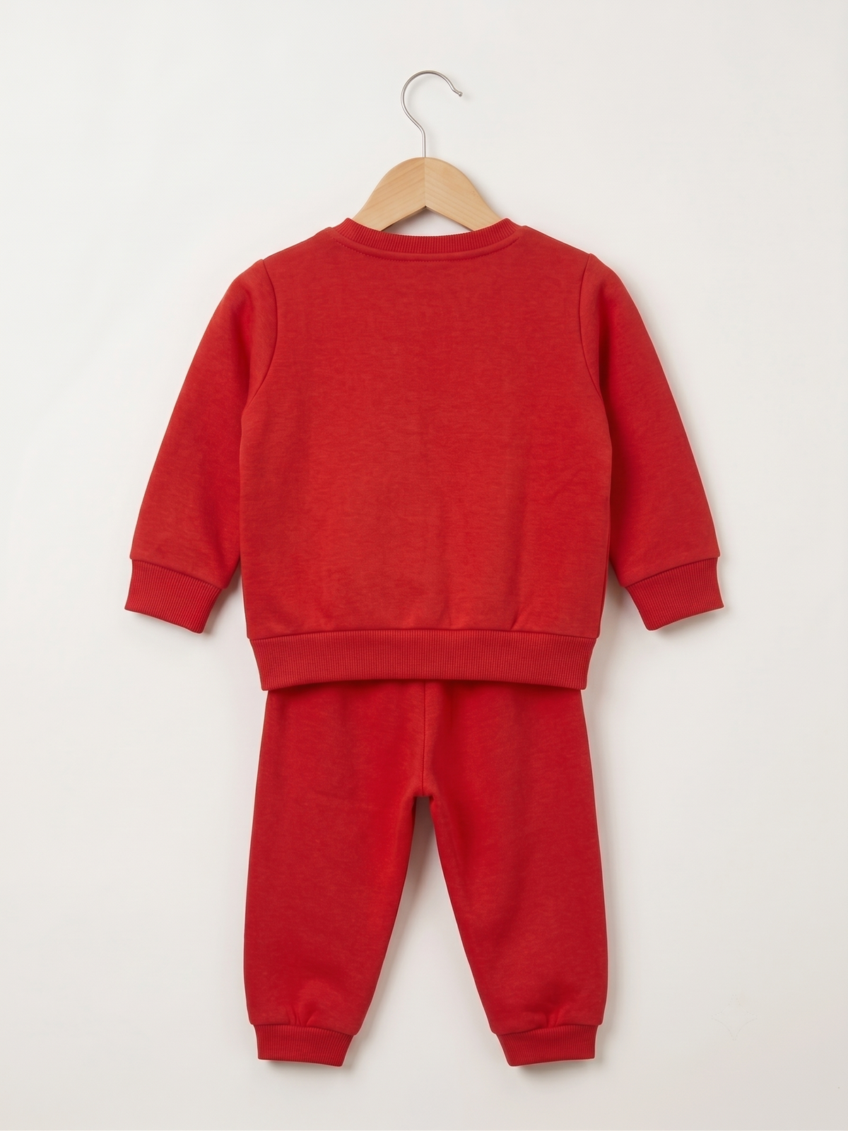 2513 - Bright Red - Infant Cord Set | 330 - 350 GSM Premium Cotton Fleece