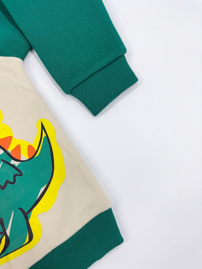 2525 - Green - Infant Cord Set | 330 - 350 GSM Premium Cotton Fleece
