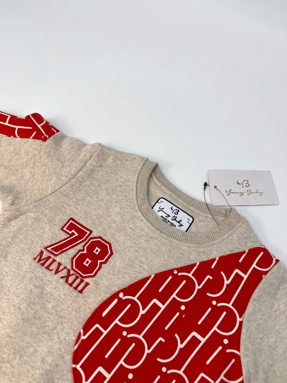 2530 - Red - Infant Cord Set | 330 - 350 GSM Premium Cotton Fleece