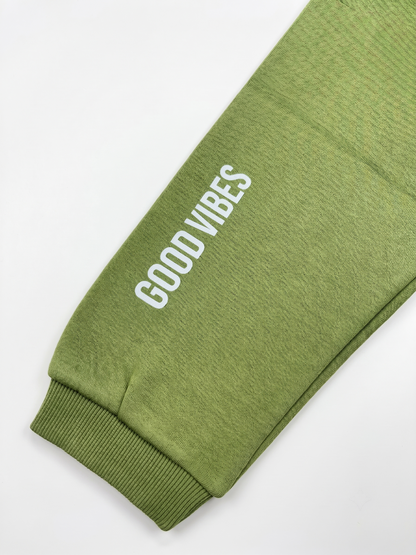 2513 - Green - Infant Cord Set | 330 - 350 GSM Premium Cotton Fleece