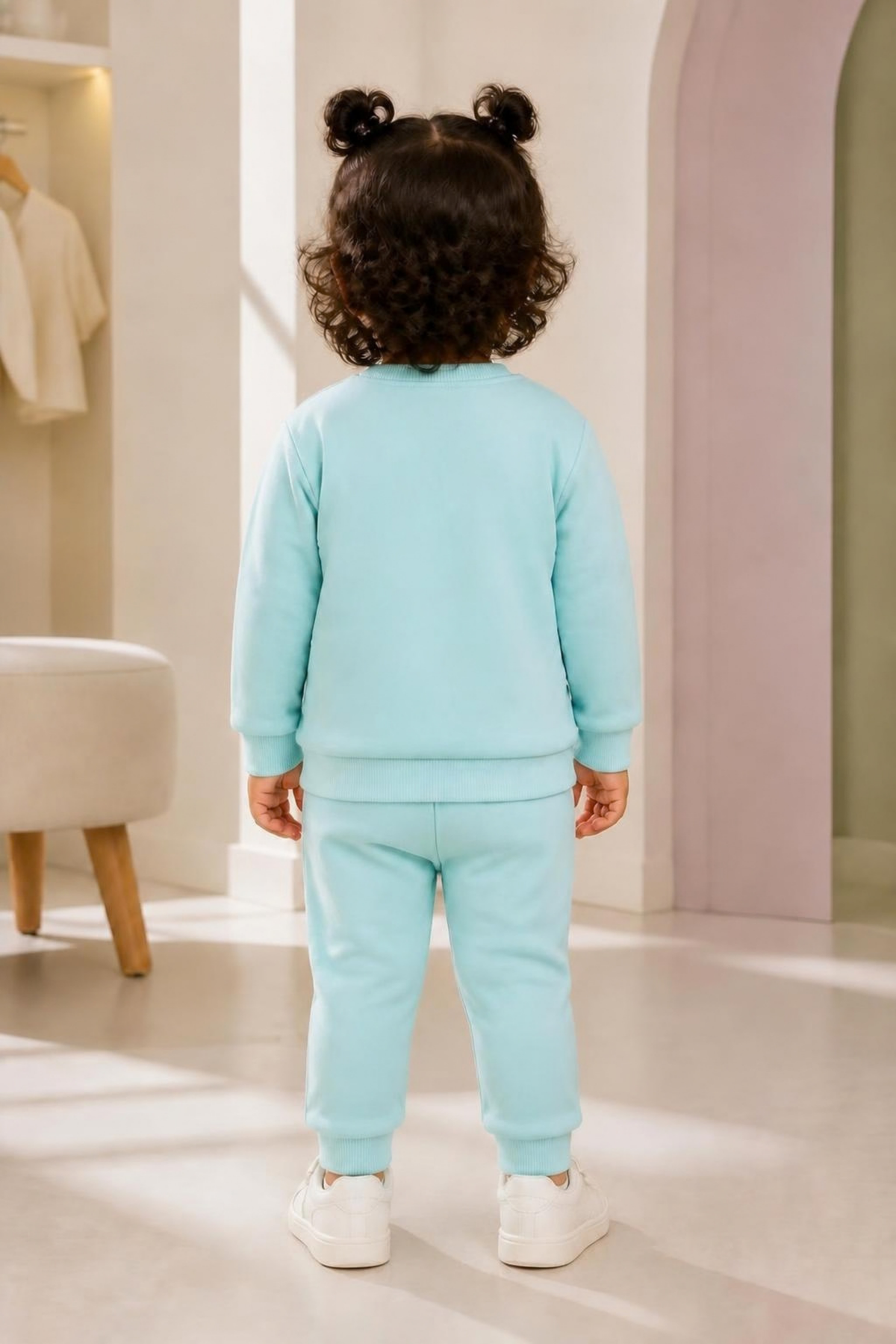 2518 - lite sky - Infant Cord Set | 330 - 350 GSM Premium Cotton Fleece