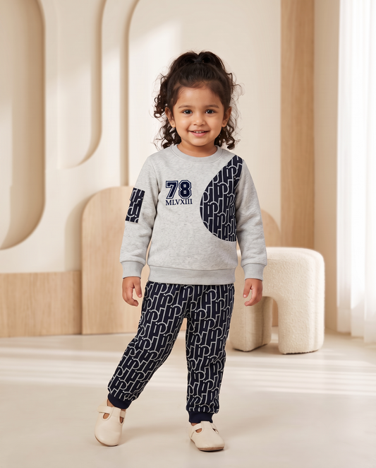 2530 - Navy - Infant Cord Set | 330 - 350 GSM Premium Cotton Fleece