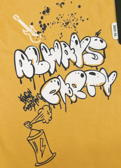 FL - 1804 - Yellow- 180-190 Gsm Cotton Biowash