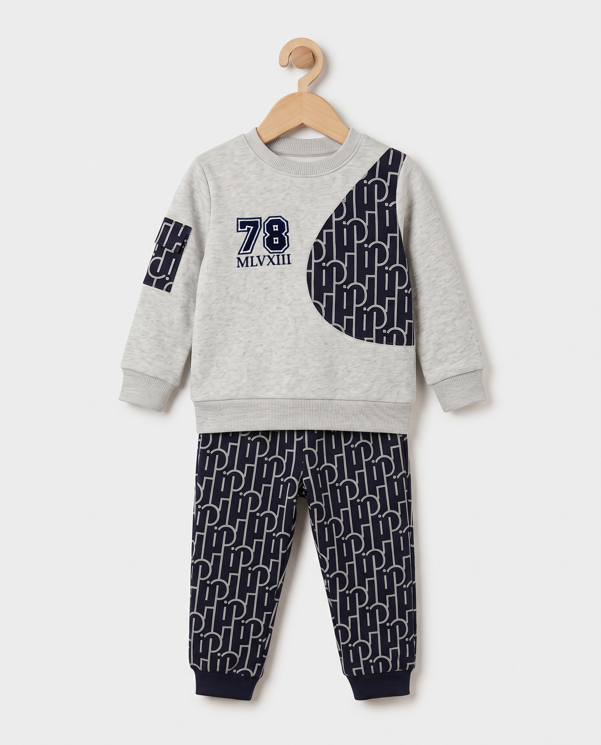 2530 - Navy - Infant Cord Set | 330 - 350 GSM Premium Cotton Fleece