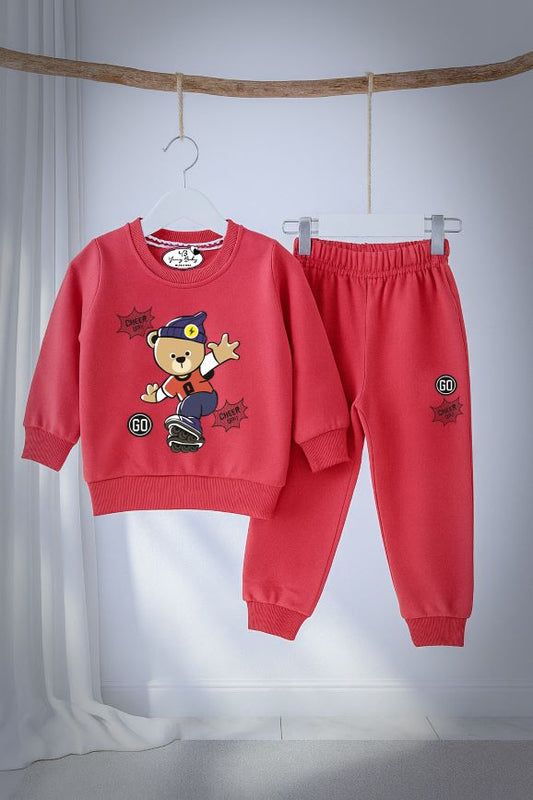 711 - Carrot  - infant cord set |  260 - 270 GSM  Soft Spun Fleece