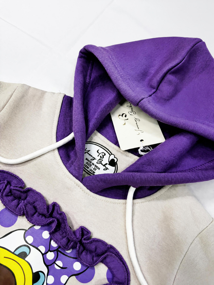 2522 - Purple - Infant Cord Set | 330 - 350 GSM Premium Cotton Fleece