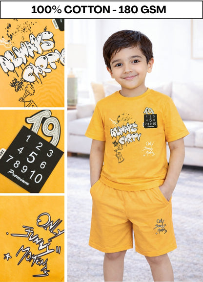 FL - 1804 - Yellow- 180-190 Gsm Cotton Biowash