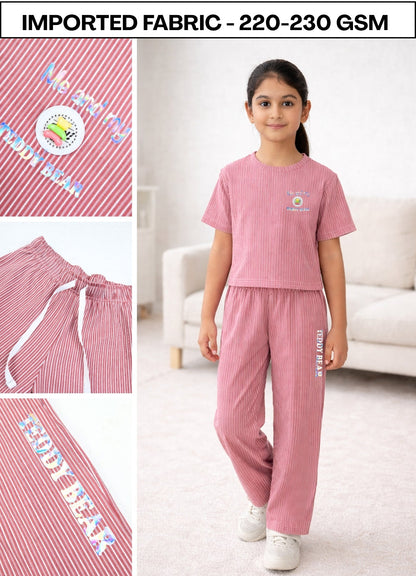 FL - 1693 - Pink |220 GSM Imported fabric