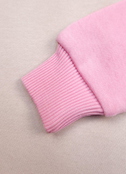525- Pink  - Infant cord set | 280-290 GSM Premium  Cotton Fleece