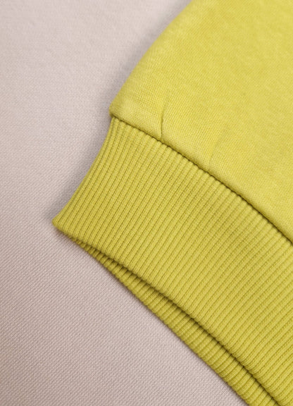 525 - yellow Green - Infant cord set | 280-290 GSM Premium Cotton Fleece