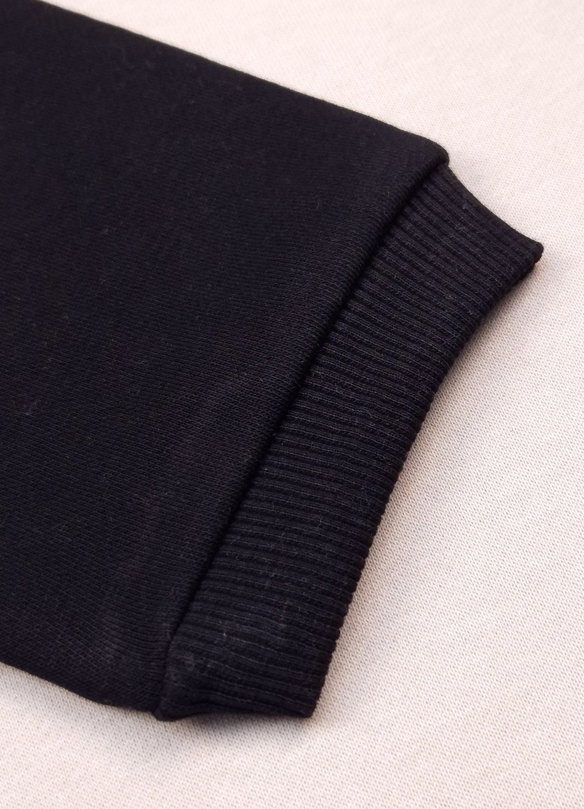 526 - Black - Infant cord set | 280 - 290  Gsm Premium cotton Fleece