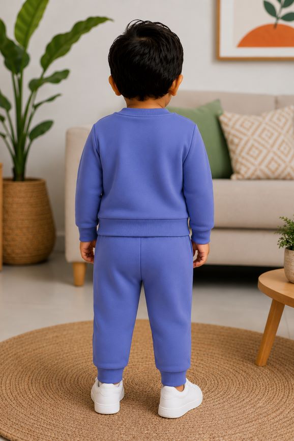 526 - Denim  - Infant cord set | 280-290 GSM Premium Cotton Fleece