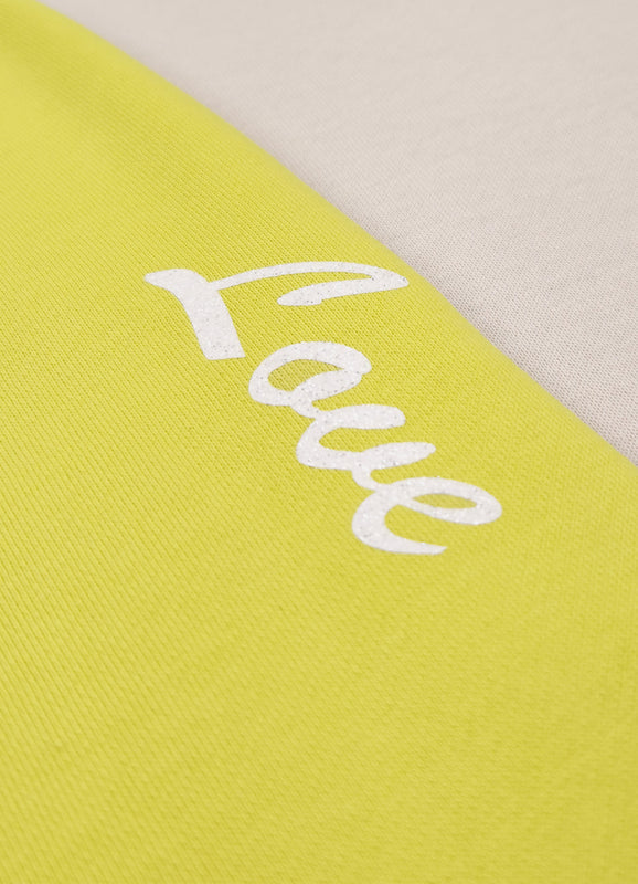 528- Yellow Green  - Infant cord set | 280 - 290 GSM Premium Cotton Fleece