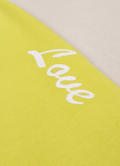 528- Yellow Green  - Infant cord set | 280 - 290 GSM Premium Cotton Fleece