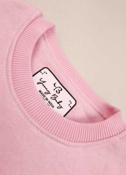 529 - Pink - Infant cord set | 280 - 290 GSM Premium Cotton Fleece