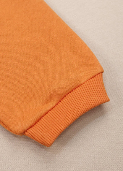 540 - orange  - Infant cord set | 280 - 290 GSM Premium Cotton Fleece