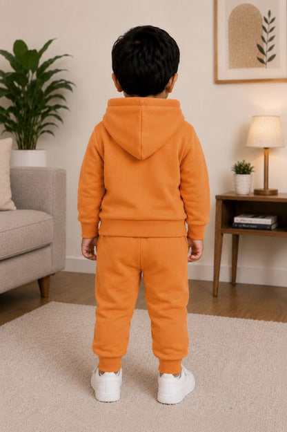 540 - orange  - Infant cord set | 280 - 290 GSM Premium Cotton Fleece