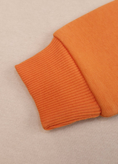540 - orange  - Infant cord set | 280 - 290 GSM Premium Cotton Fleece