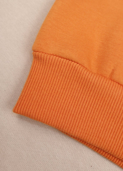 540 - orange  - Infant cord set | 280 - 290 GSM Premium Cotton Fleece