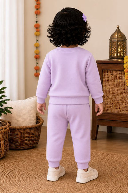 542 - Lavender - Infant cord set | 280 - 290 GSM Premium Cotton fleece