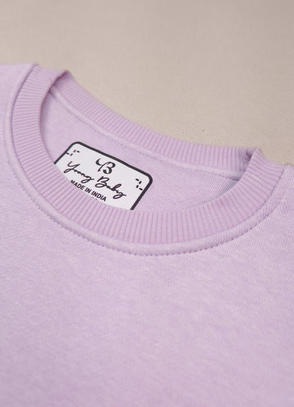 542 - Lavender - Infant cord set | 280 - 290 GSM Premium Cotton fleece